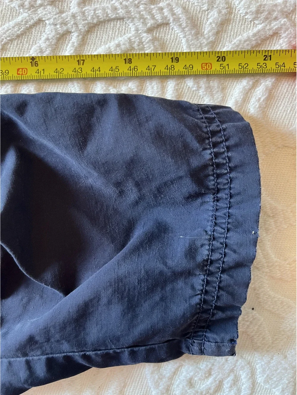 Vintage Silver Tag Gymboree 1999 Blue Nylon/Cotton Pants